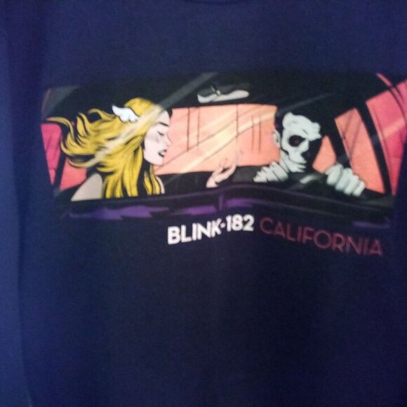 Blink 182 Other - Blink 182 California Crewneck Sweatshirt Travis Barker Pop Punk Vintage Promo